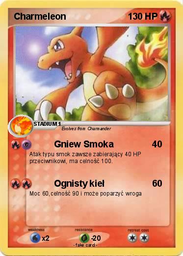Pokemon Charmeleon