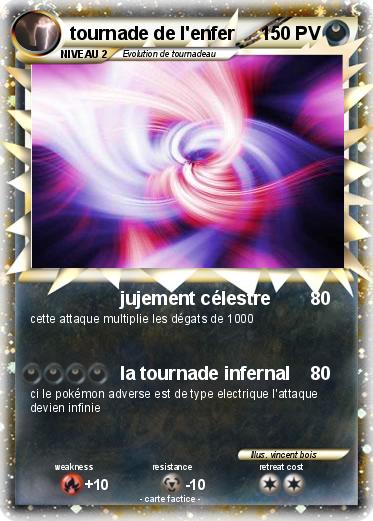 Pokemon tournade de l'enfer