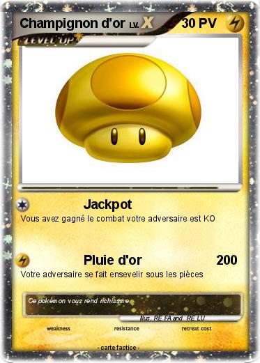 Pokemon Champignon d'or