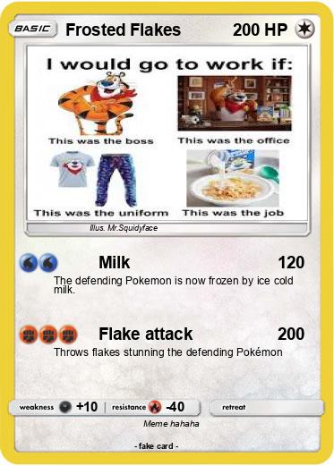 Pokemon Frosted Flakes