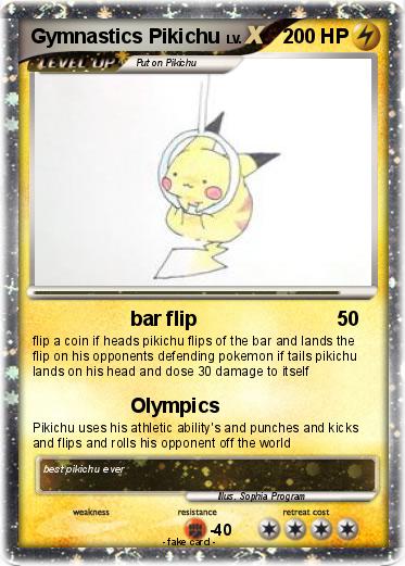 Pokemon Gymnastics Pikichu