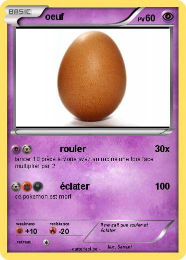 Pokemon oeuf
