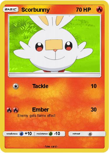 Pokemon Scorbunny