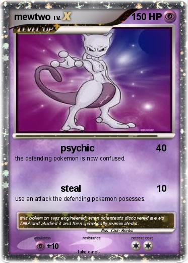 Pokemon mewtwo