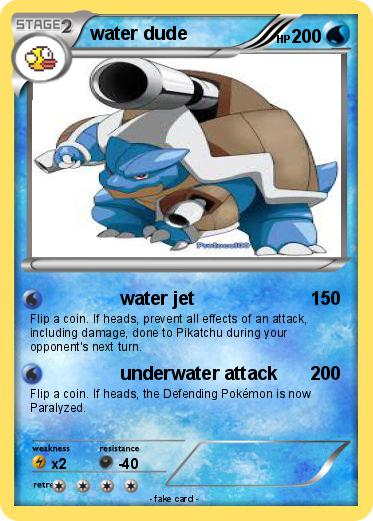 Pokemon water dude