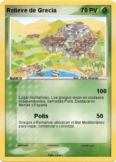 Pokemon Relieve de Grecia