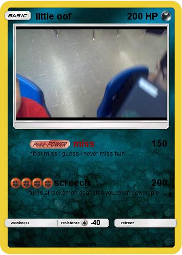 Pokemon little oof