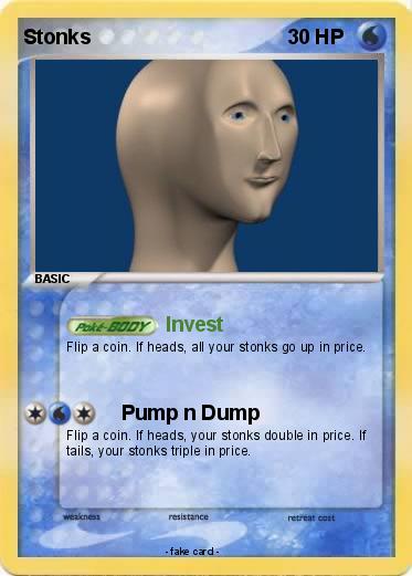 Pokemon Stonks