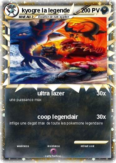 Pokemon kyogre la legende