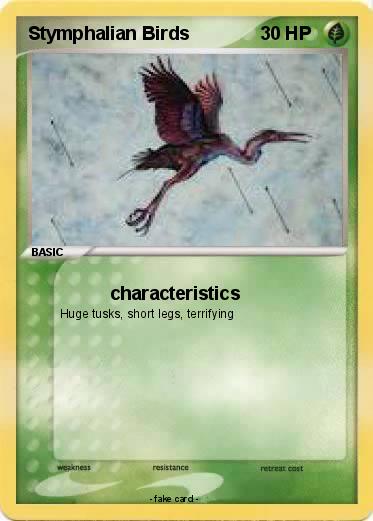 Pokemon Stymphalian Birds