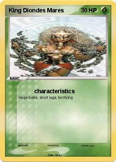 Pokemon King Diondes Mares