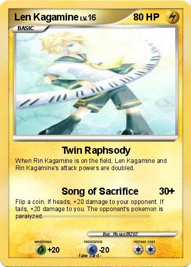 Pokemon Len Kagamine