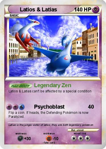 Pokemon Latios & Latias