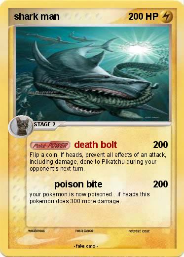 Pokemon shark man