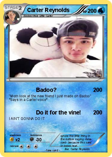Pokemon Carter Reynolds