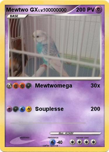 Pokemon Mewtwo GX