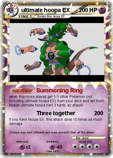Pokemon ultimate hoopa EX