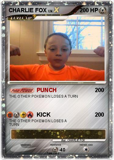 Pokemon CHARLIE FOX