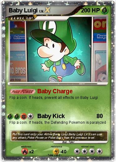 Pokemon Baby Luigi