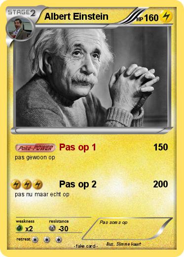 Pokemon Albert Einstein