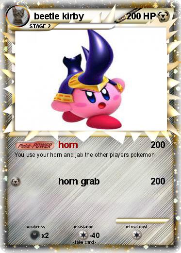 Pokemon beetle kirby