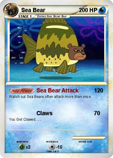 Pokemon Sea Bear