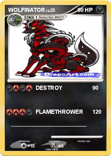 Pokemon WOLFINATOR
