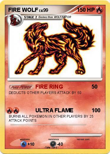 Pokemon FIRE WOLF