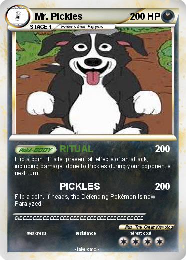 Pokemon Mr. Pickles