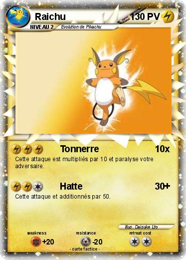 Pokemon Raichu