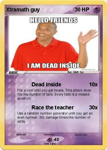 Pokemon Xtramath guy