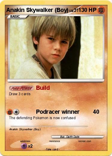 Pokemon Anakin Skywalker (Boy)
