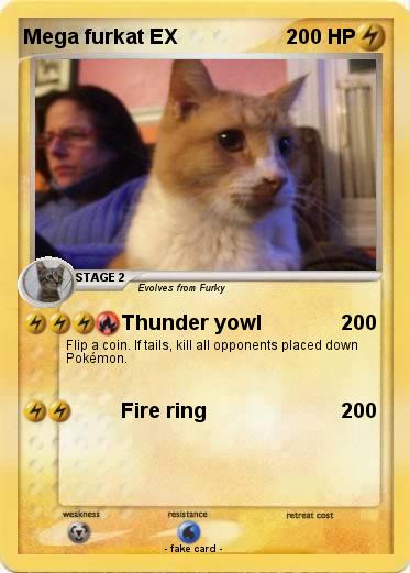 Pokemon Mega furkat EX