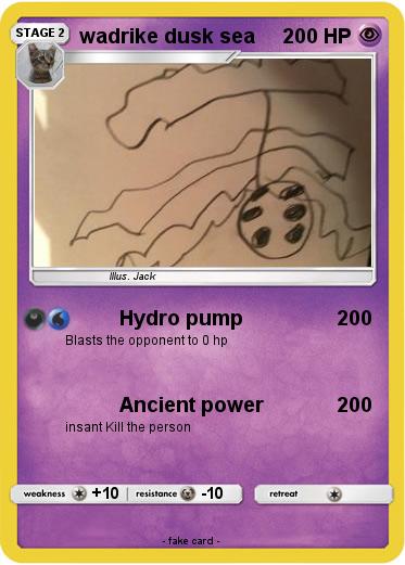 Pokemon wadrike dusk sea