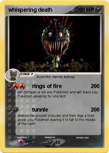 Pokemon whispering death