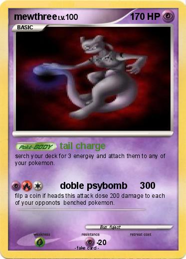 Pokemon mewthree