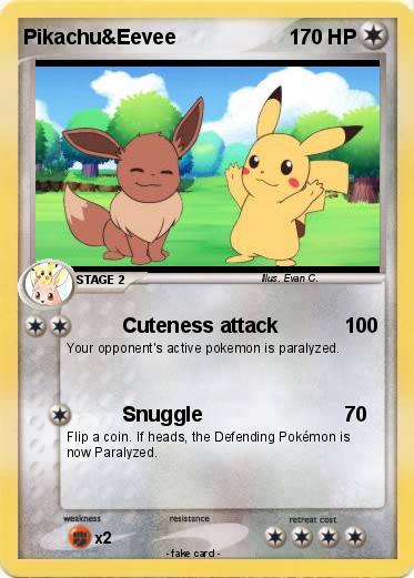 Pokemon Pikachu&Eevee