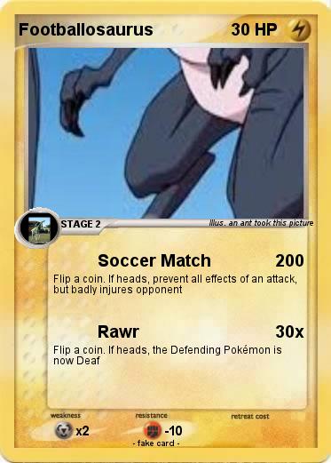 Pokemon Footballosaurus