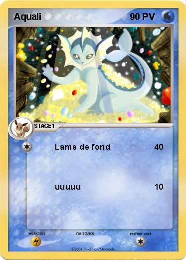 Pokemon Aquali 