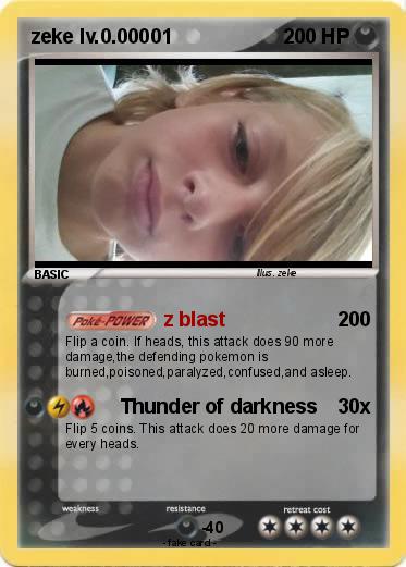 Pokemon zeke lv.0.00001