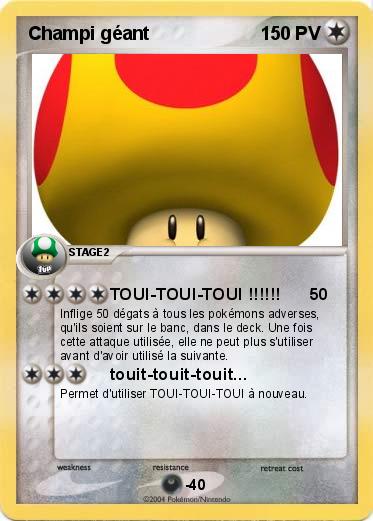Pokemon Champi géant