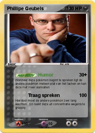 Pokemon Phillipe Geubels