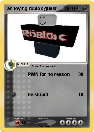 Pokemon annoying roblox guest