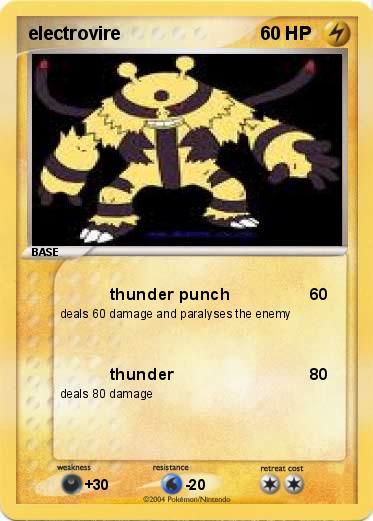 Pokemon electrovire
