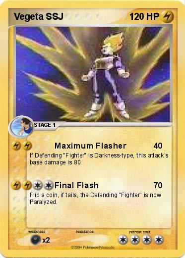 Pokemon Vegeta SSJ