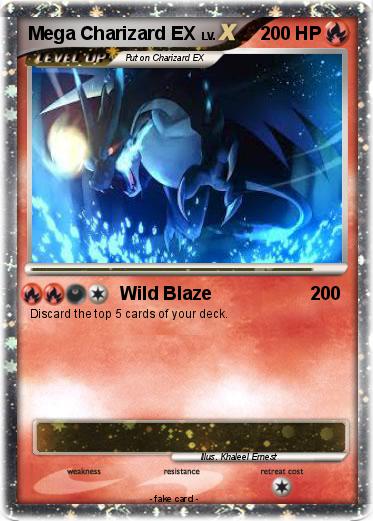 Pokemon Mega Charizard EX