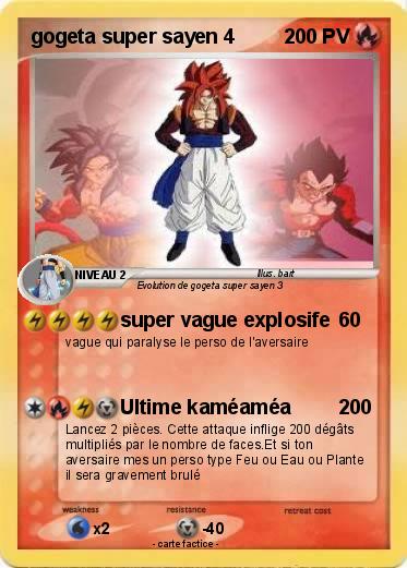 Pokemon gogeta super sayen 4