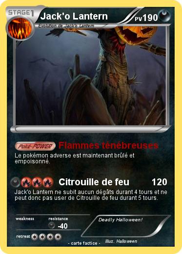 Pokemon Jack'o Lantern