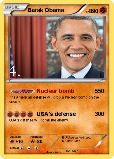 Pokemon Barak Obama