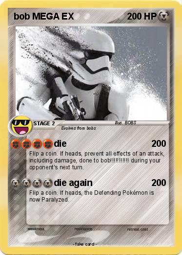Pokemon bob MEGA EX